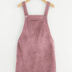 Pink Overall Dress
